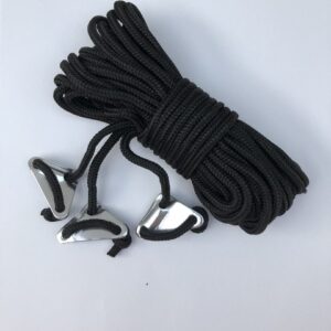 Abspannleine BENT _3 Stück_, Farbe schwarz