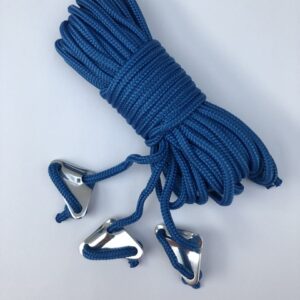 Abspannleine BENT _3 Stück_, Farbe hellblau