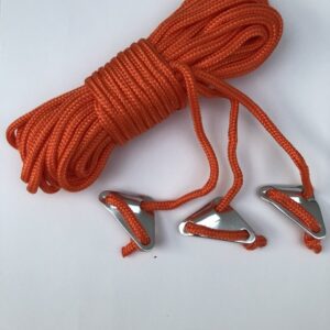Abspannleine BENT _3 Stück_, Farbe orange