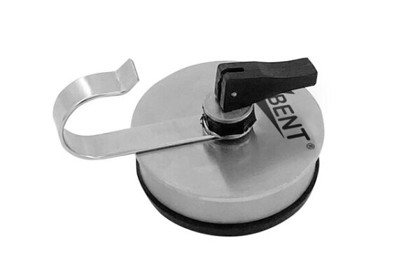 Klappsauger BENT Farbe silber