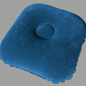 Sitzkissen Heusser products aufblasbar 42 x 32 x 12 cm Fabe blau