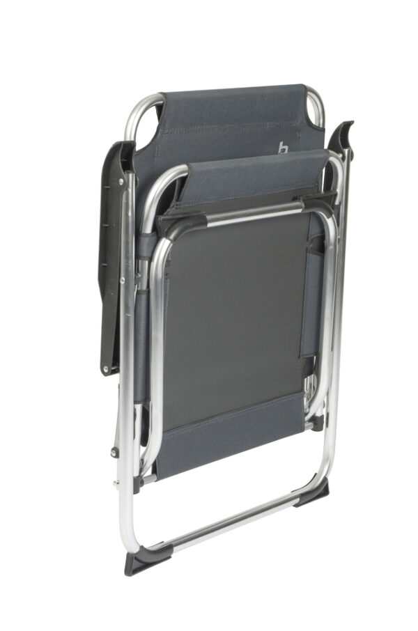 Klappstuhl Bo-Camp Copa Rio Comfort XXL Farbe graphite – Bild 3