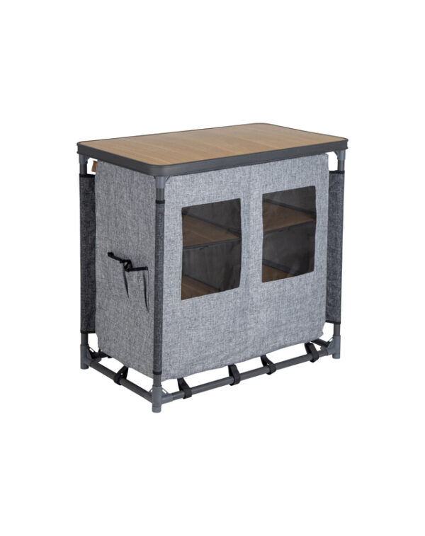 Küchenschrank Bo-Camp Kitchen Island Hampton Farbe grau – Bild 3