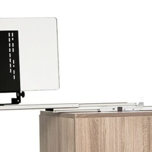 Halterung Caratec Flex CFA100H TV-Halter Auszug für Fernsehschrank Farbe schwarz