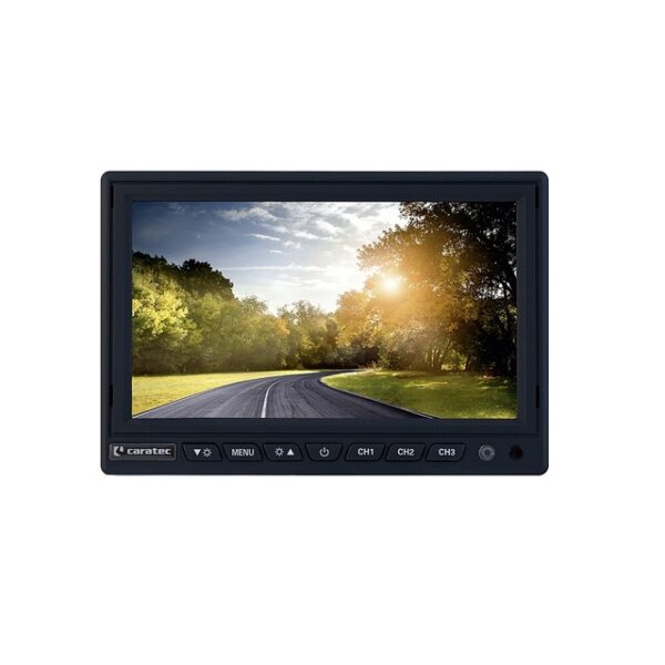 Monitor Caratec Safety  CSM7010 für CVBS- und AHD-Kameras 17,6 cm _7 Zoll_