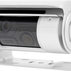 Doppel-Rückfahrkamera CARGUARD für Monitore mit 2 Eingängen Farbe weiß