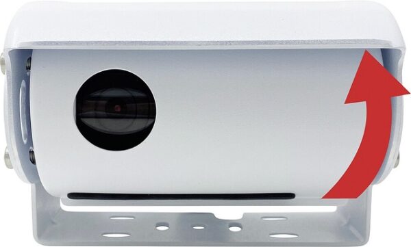 Doppel-Rückfahrkamera CARGUARD für Monitore mit 2 Eingängen Farbe weiß – Bild 2