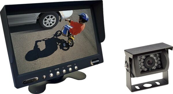 Kamera-Set CARGUARD mit 120 Grad Rückfahrkamera Farbe schwarz