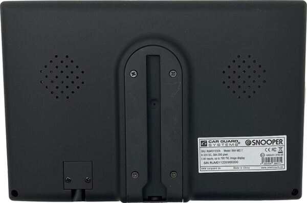 Kamera-Set CARGUARD mit 120 Grad Rückfahrkamera Farbe schwarz – Bild 4