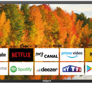 Fernseher ANTARION Smart TV 19 Zoll Farbe schwarz