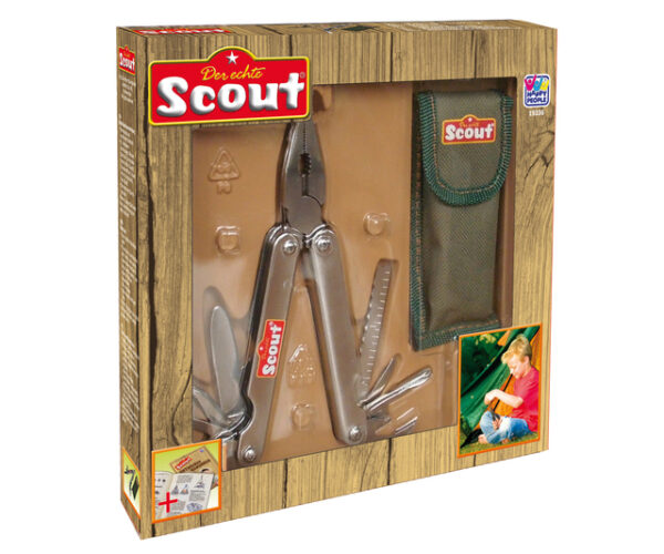 Outdoorspielzeug Scout Multifunktionswerkzeug mit Etui – Bild 2