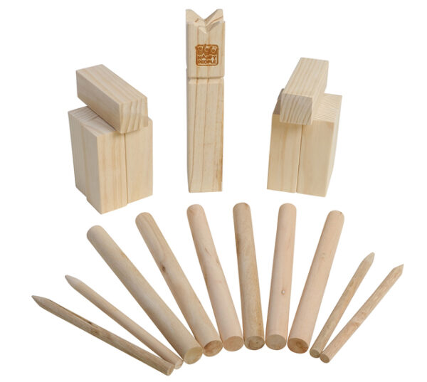 Wikinger-Spiel HAPPY PEOPLE Junior, 21-teilig aus Holz