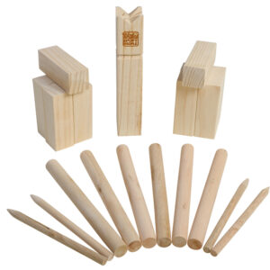 Wikinger-Spiel HAPPY PEOPLE Junior, 21-teilig aus Holz