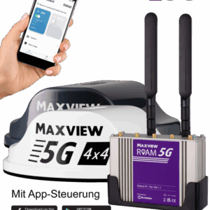 Antenne MAXVIEW Roam 5G 4x4 LTE/WiFi Farbe weiß