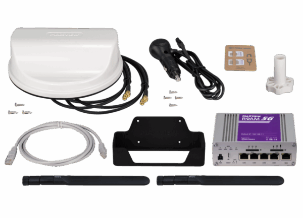 Antenne MAXVIEW Roam 5G 4x4 LTE/WiFi Farbe weiß – Bild 4