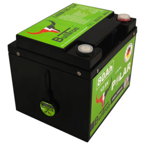 Batterie BullTron Polar 80 Ah LiFePO4 12,8 V Akku mit Smart BMS, Bluetooth App, aktiver Balancer und Heizung