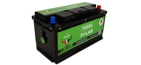 Batterie BullTron Polar 165 Ah LiFePO4 12,8 V Akku mit Smart BMS, Bluetooth App, aktiver Balancer und Heizung