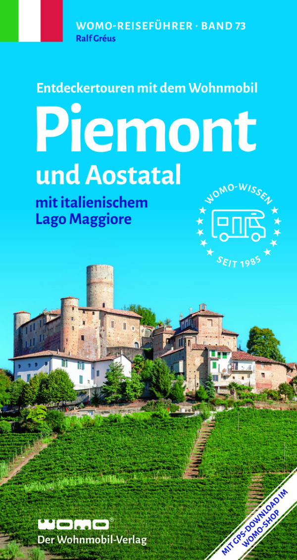 Reisebuch WOMO Piemont / Aostatal