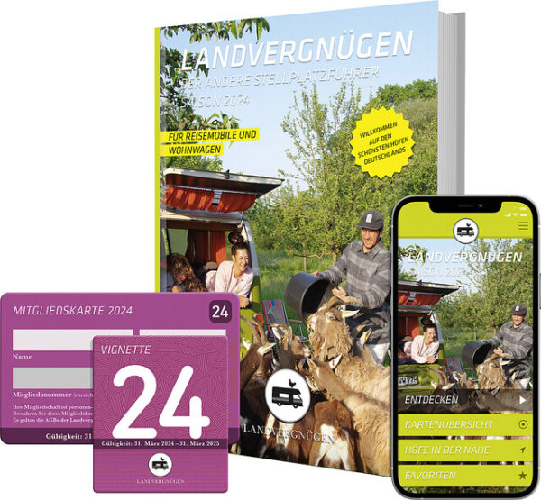 Stellplatzführer Landvergnügen Saison 2024