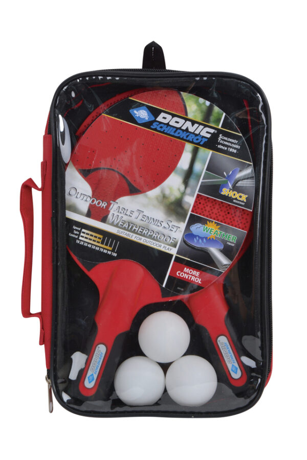 Tischtennis Set SCHILDKRÖT Outdoor Waterproof – Bild 3