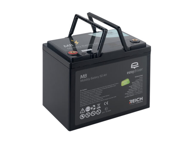 Mobility Lithium Batterie easydriver 50 Ah + Charger U4