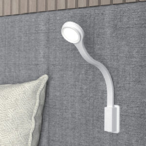LED Schwanenhalsleuchten FAWO rund Farbe weiß
