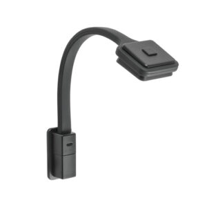 LED Schwanenhalsleuchten FAWO quadratisch Farbe schwarz