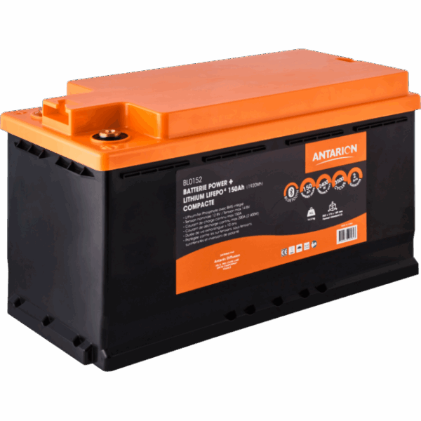 Batterie Lithium 150Ah Power + ANTARION Bluetooth