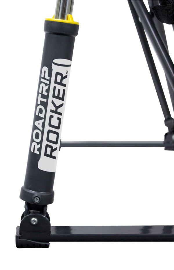 Schaukelstuhl GCI Outdoor RoadTrip Rocker Farbe Mercury Gray – Bild 2