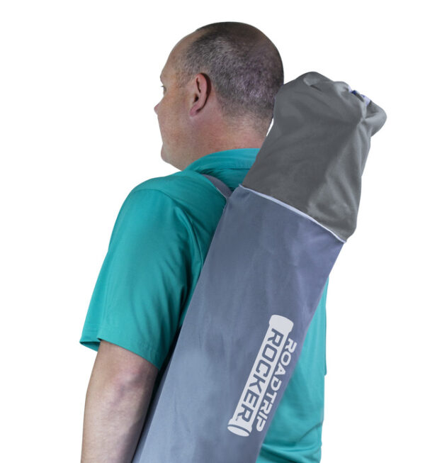 Schaukelstuhl GCI Outdoor RoadTrip Rocker Farbe Mercury Gray – Bild 4