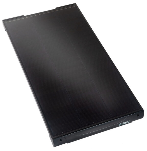 Solar Panel TELECO TBS 170 WS Solar Panel Black, Kabel 6MT + Füße und Spoiler