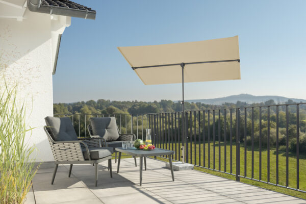 Sonnenschirm Schneider Schirme Avellino 180 x 130 Farbe natur – Bild 8