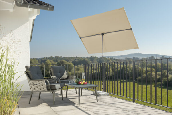 Sonnenschirm Schneider Schirme Avellino 180 x 130 Farbe natur – Bild 9