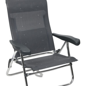 Strandstuhl CRESPO CR AL-205/40, dunkelgrau