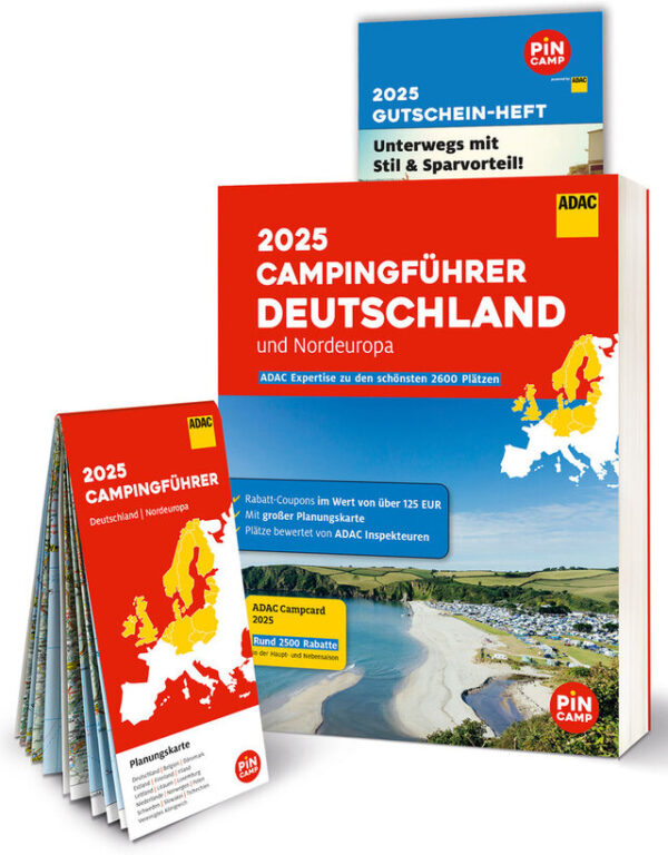 Campingführer ADAC Deutschland / Nordeuropa 2025