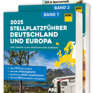 Stellplatzführer ADAC Deutschland / Europa 2025