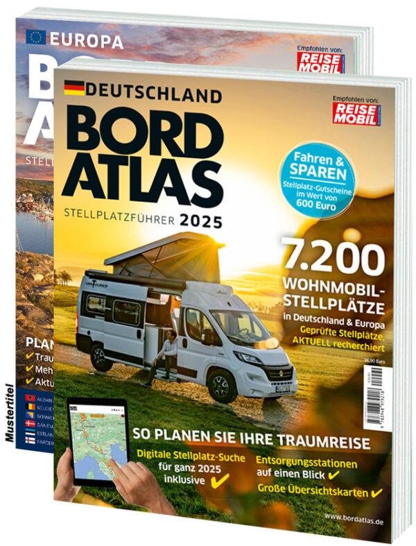 Bordatlas 2025, 2 Bände Deutschland / Europa