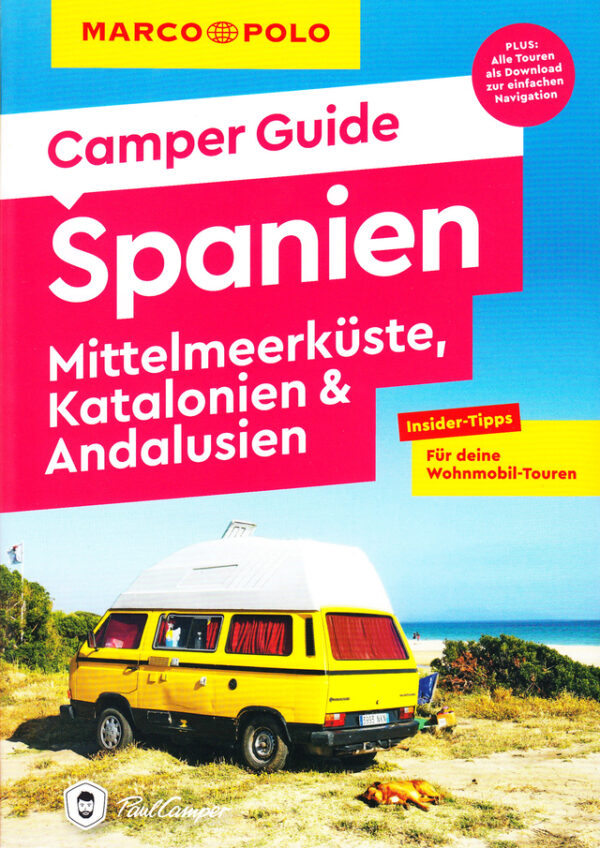 Camper Guide MARCO POLO Spanien: Mittelmeerküste, Katalonien & Andalusien