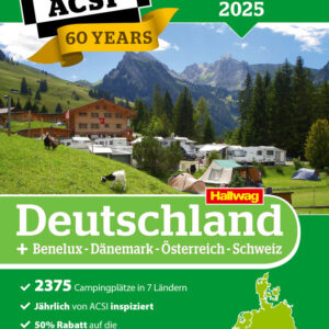 Campingführer Deutschland ACSI 2025
