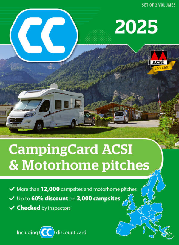 CampingCard ACSI & Motorhome Pitches 2025