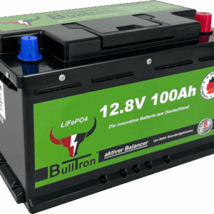 Batterie BullTron 100Ah LiFePO LiFePO4 12,8V Akku mit 100A BMS