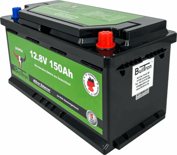 Batterie BullTron 150Ah LiFePO4 12,8V Akku mit 100A BMS – Bild 3