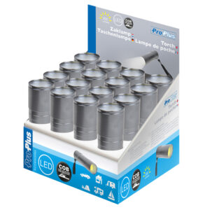 Taschenlampe ProPlus Alu COB LED