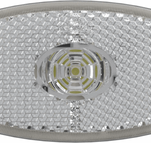 LED-Begrenzungsleuchte mit Rückstrahler Jokon PLR 2012, AK 200 mm, weiß