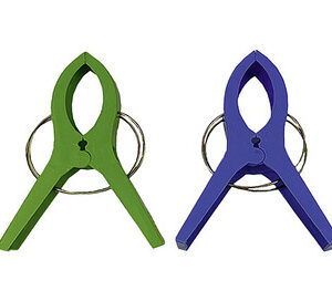 Strandhandtuch Halter HAPPY PEOPLE 4 Stück Fb. multicolor
