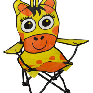 Kinderstuhl mit Tierdesign Eurotrail Motiv Giraffe faltbar inkl. Tasche