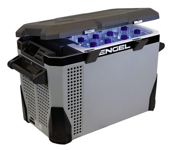 Kühlbox ENGEL MR040F 12 - 230 V 40 l Farbe grau/schwarz – Bild 2