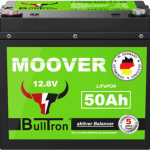 Batterie Moover 50 Ah BullTron mit 50 A Dauer- und 300 A Kurzzeitstrom