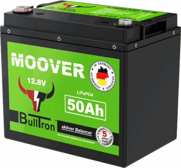 Batterie Moover 50 Ah BullTron mit 50 A Dauer- und 300 A Kurzzeitstrom – Bild 2