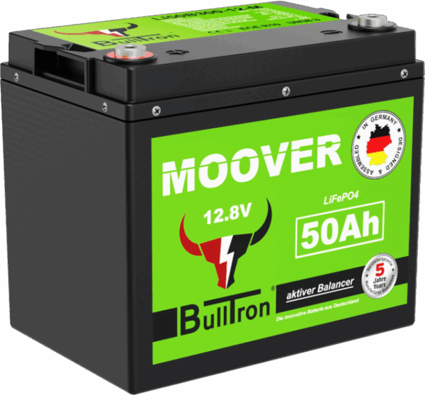 Batterie Moover 50 Ah BullTron mit 50 A Dauer- und 300 A Kurzzeitstrom – Bild 4